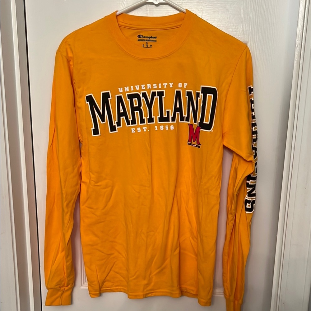 Champion Yellow Long Sleeve Tee